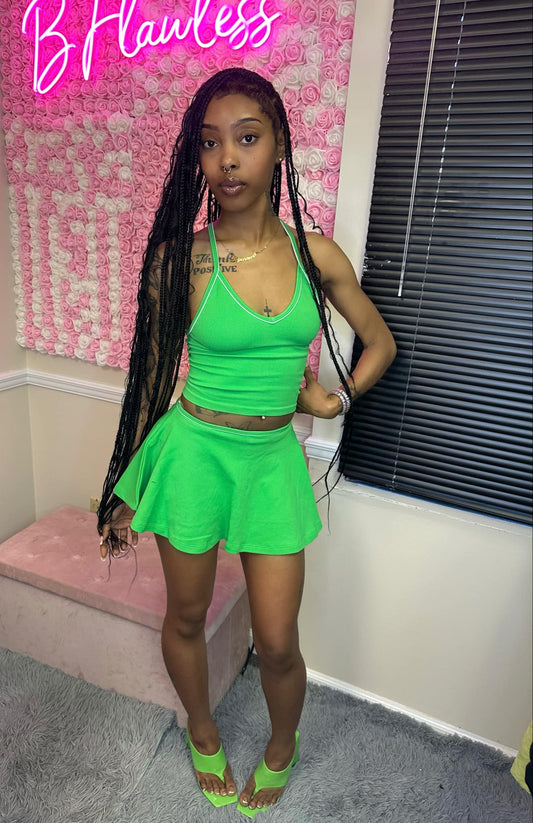 Tennis Skirt Set