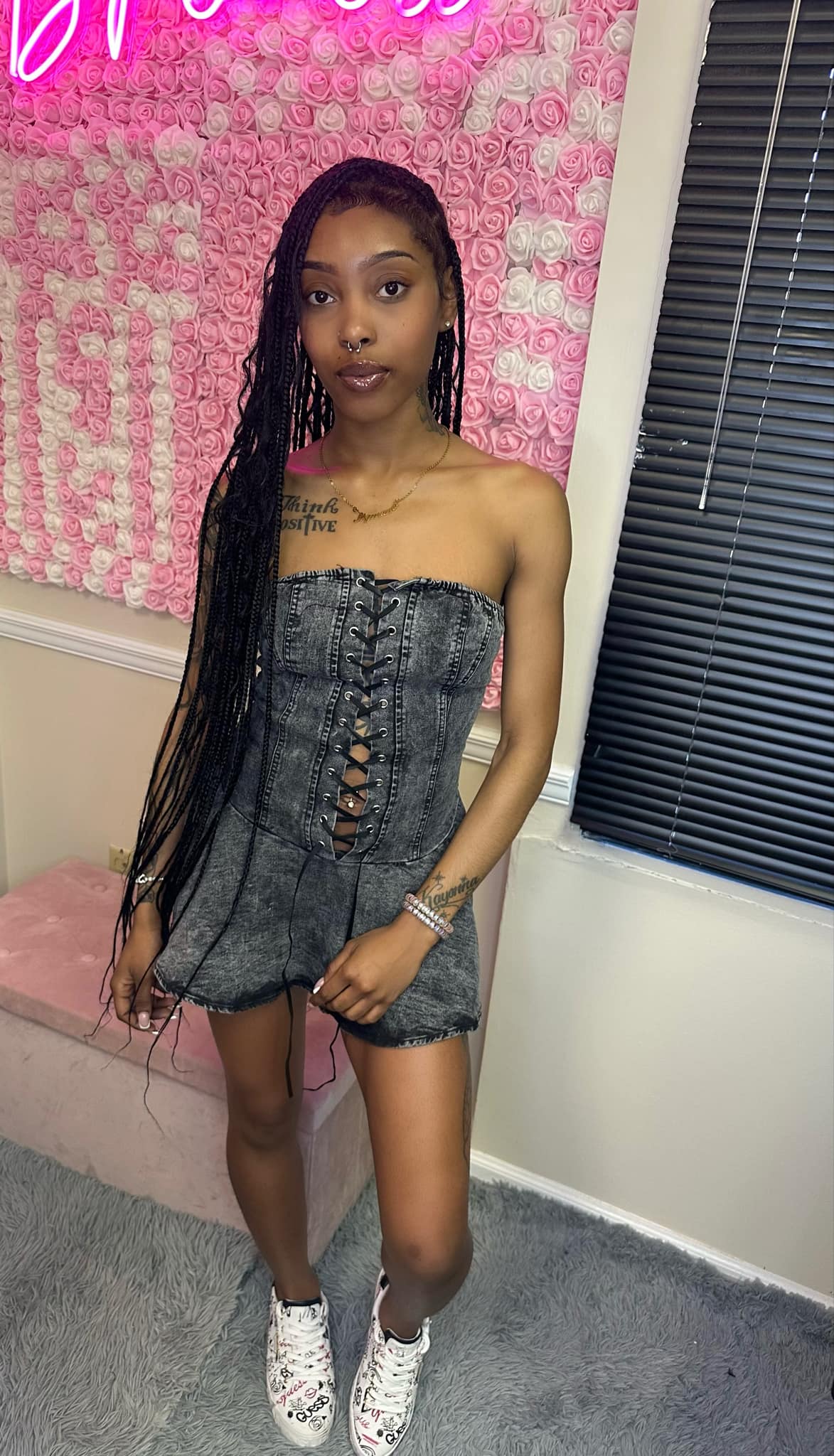 Acid Wash Dress