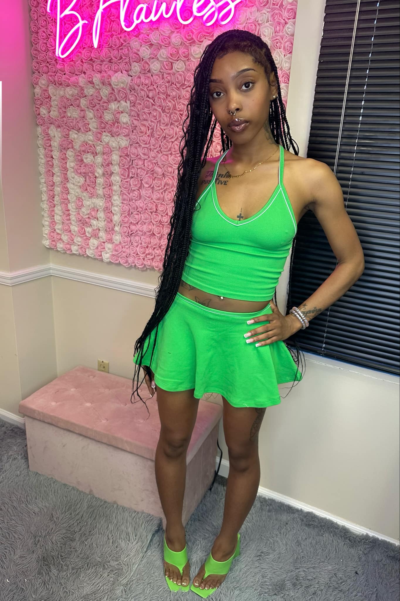 Tennis Skirt Set
