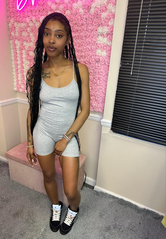 Grey Romper