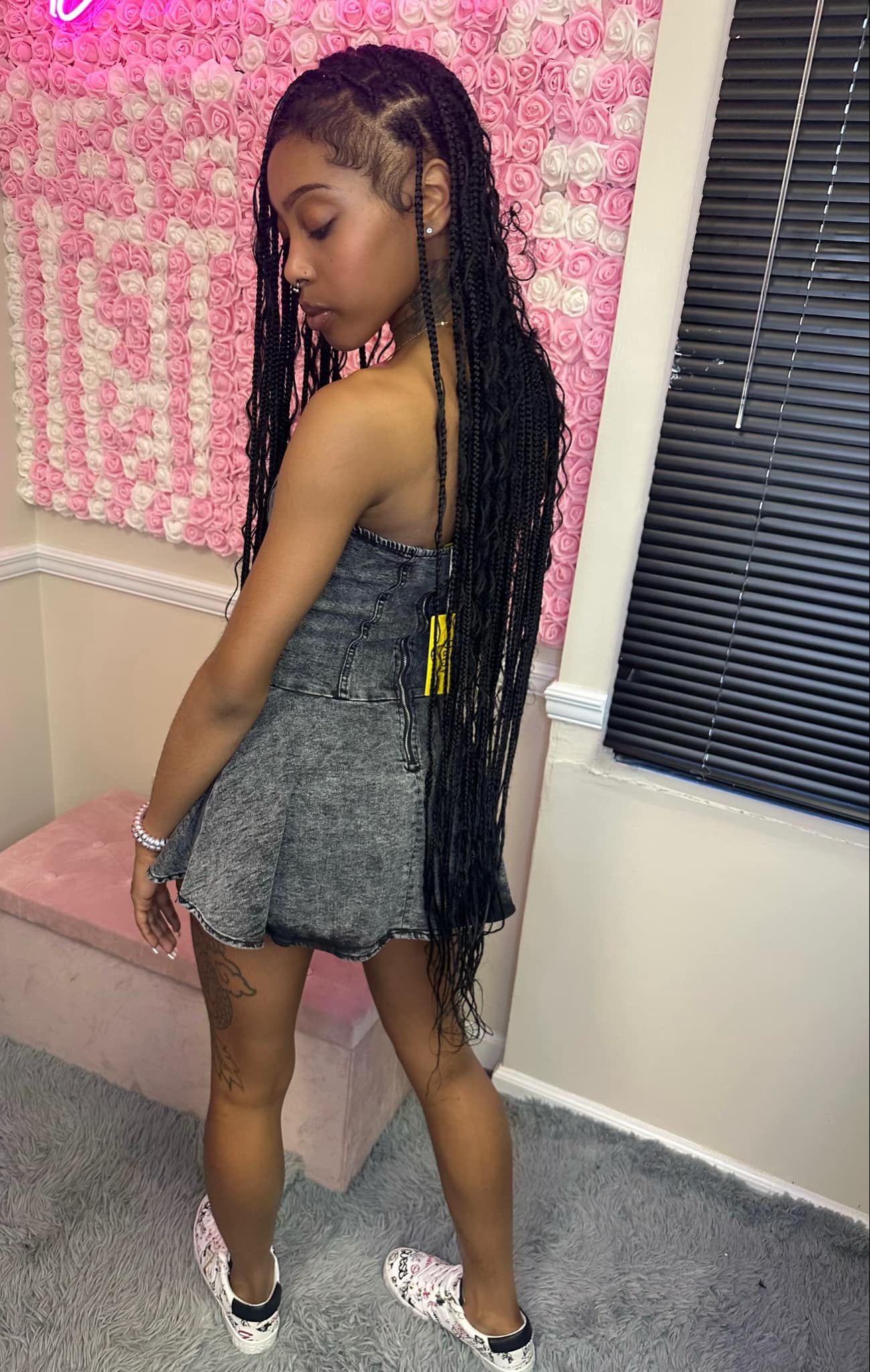 Acid Wash Dress