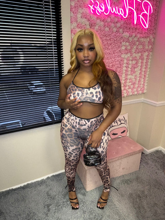 Leopard Two Piece Set