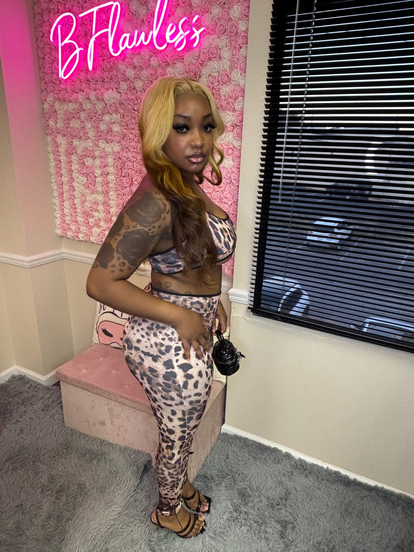 Leopard Two Piece Set