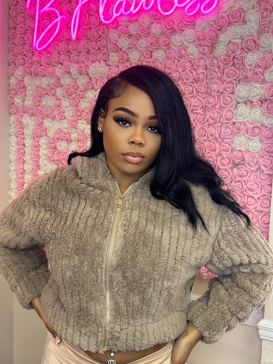 Plush Fur Jacket